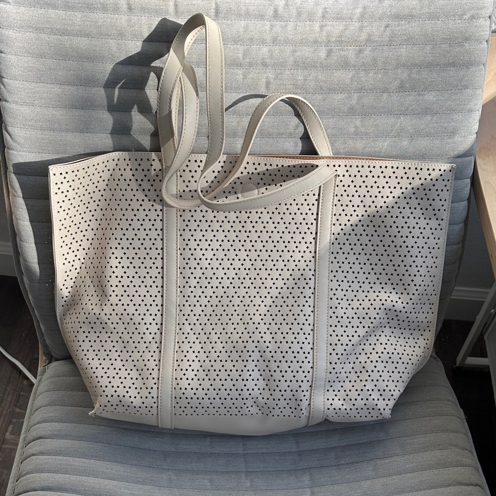 Elegant Cream Tote Bag